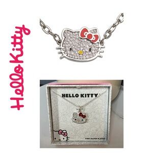 🐘🐘 Hello Kitty CZ Pendant Necklace